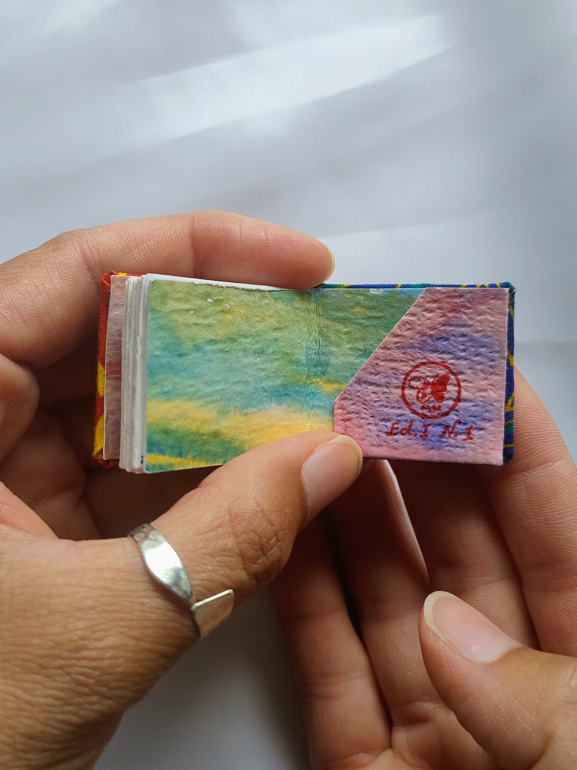Mini sketchbook End pages