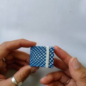 mini sketchbook on hands